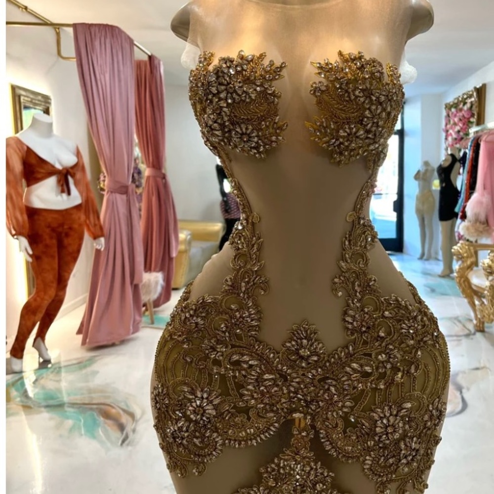 JLorraine Gold Dress